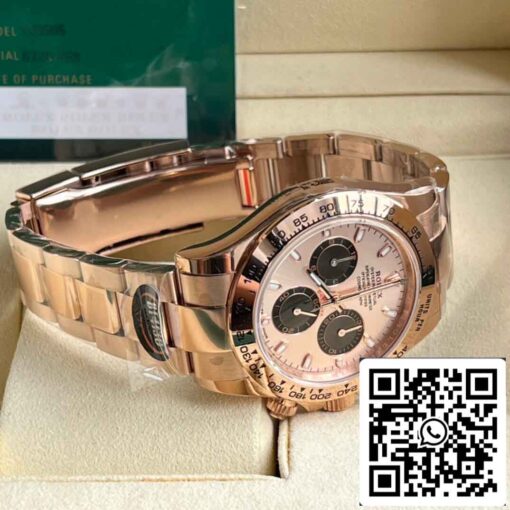 Replica Rolex Daytona M116505-0016 Best 1:1  BT Factory Edition Gold Dial - Image 7