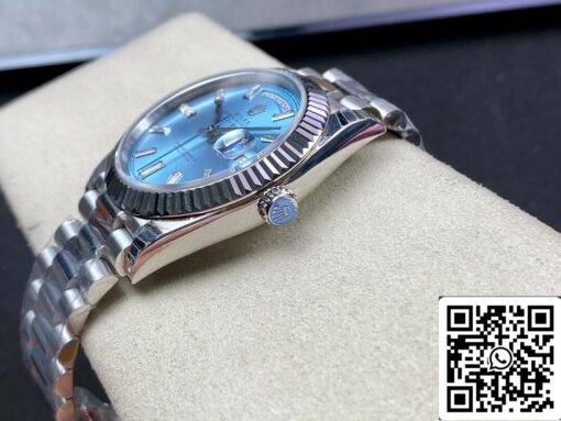 Rolex Day Date M228236-0006 1:1 Best Edition EW Factory Ice Blue Dial - 이미지 8