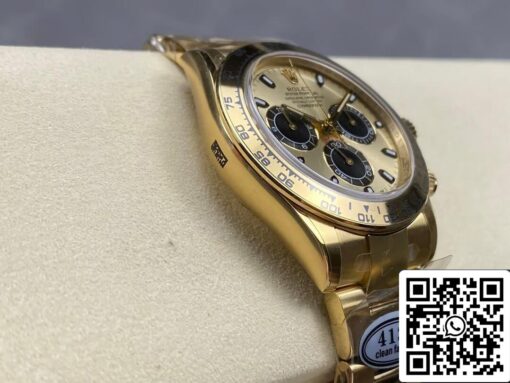 Rolex Cosmograph Daytona M116508-0014 1:1 Best Edition Clean Factory Yellow Gold – Bild 4