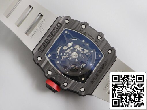 Richard Mille RM035 1:1 Best Edition KV Factory V3 Black Carbon Fiber Case – Bild 4