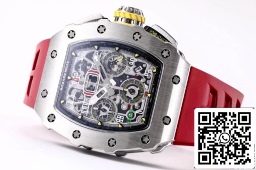 Richard Mille RM11-03RG 1:1 Best Edition KV Factory Titanium Case - Image 4