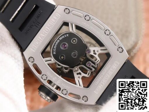 Richard Mille RM52-01 Tourbillon 1:1 Best Edition JB Factory Skull Dial - Image 3