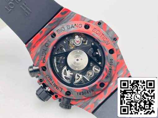 Hublot BIG BANG 411.QV.1123.NR.OVK21 1:1 Best Edition HB Factory Carbon Fiber Red Case – Image 4