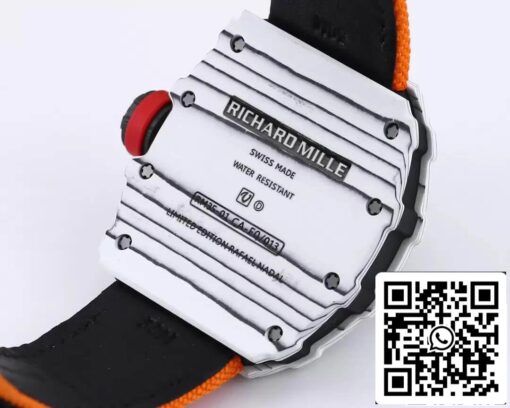 Richard Mille RM35-01 1:1 Best Edition BBR Factory Orange Strap – Bild 4