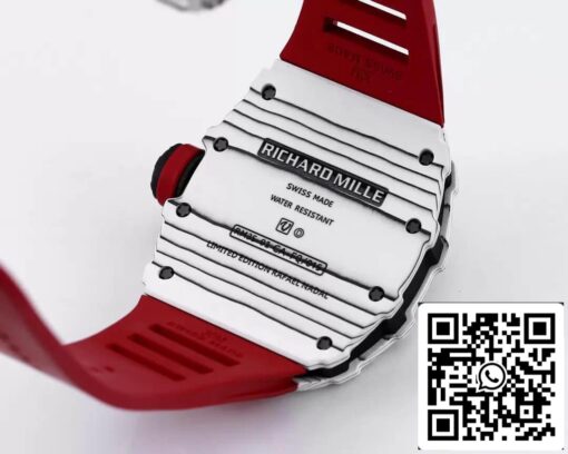 Richard Mille RM35-01 1:1 Best Edition BBR Factory Red Strap – Bild 4