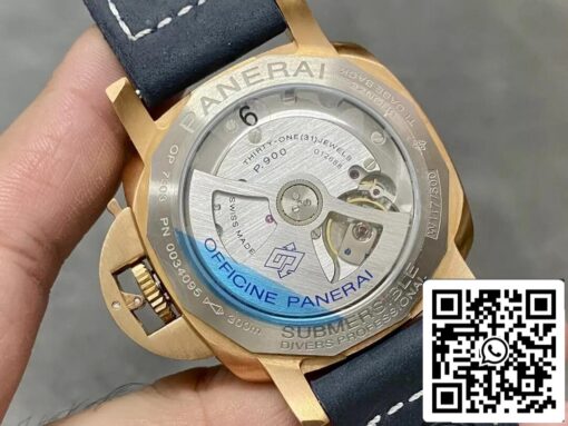 Panerai Submersible PAM01074 1:1 Best Edition VS Factory Blue Dial - Image 4