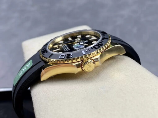 Rolex Yacht-Master 42 Black Dial Yellow Gold  M226658-0001  1:1 Best Edition AR Factory Counterweight Version - Image 5