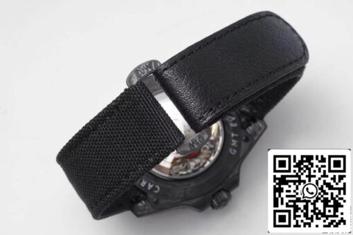 Rolex GMT-MASTER II Diw 1:1 Best Edition Carbon Fiber Black Fabric Strap - Image 3