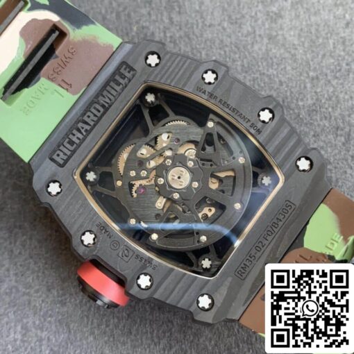 Richard Mille RM35-02 1:1 Best Edition KV Factory V3 Camouflage Strap - Image 3