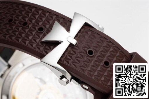 Vacheron Constantin Overseas 4500V 1:1 Best Edition PPF Factory Brown Rubber Strap - Image 3