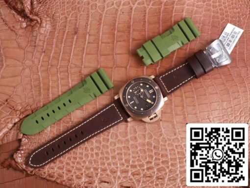 Panerai Submersible PAM00968 1:1 Best Edition VS Factory Brown Dial Swiss P9010 - Image 2