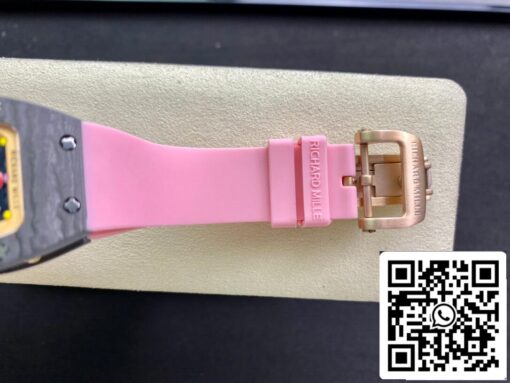 Richard Mille RM-07 Bon Bon 1:1 Best Edition RM Factory Pink Strap - Image 8