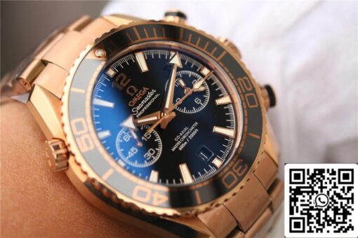 Omega Seamaster Ocean Universe Timing 232.63.46 1:1 Best Edition OM Factory Rose Gold - Imagen 2