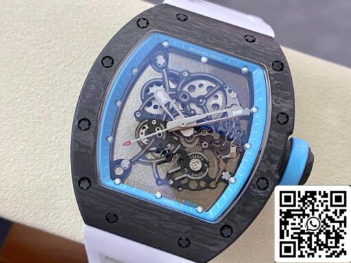 Richard Mille RM-055 1:1 Best Edition BBR Factory Carbon Fiber - Image 3