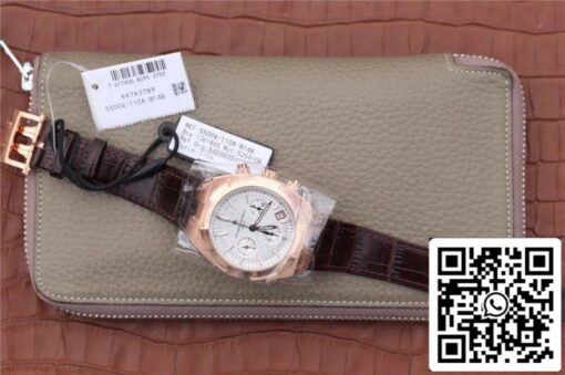 Vacheron Constantin Overseas 5500V/000R-B074 8F Factory 1:1 Best Edition Swiss ETA7750 Silver Dial - Image 3