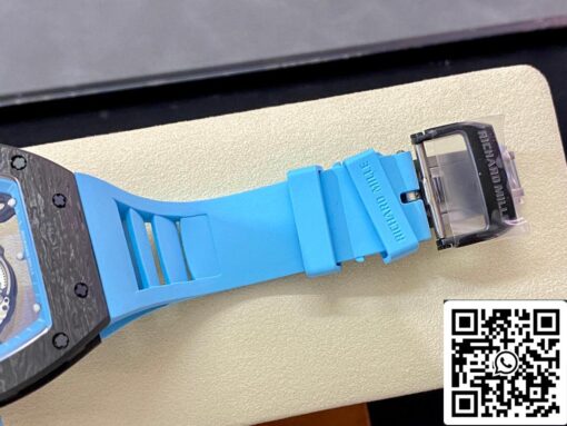 Richard Mille RM-055 1:1 Best Edition BBR Factory Blue Strap - Image 3