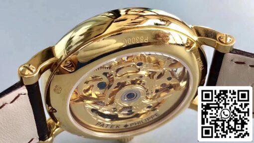 Patek Philippe Tourbillon P83000 1:1 Best Edition Yellow Gold Swiss Tourbillon - Image 7