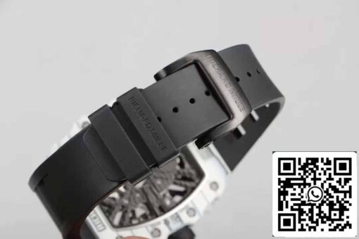 Richard Mille RM12-01 Tourbillon 1:1 Best Edition RM Factory Black Rubber Strap - Image 2