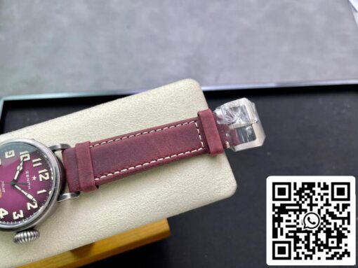 Zenith Pilot 11.2430.679.21.C801 XF Factory 1:1 Best Edition Swiss ETA9015 Pink dial - Image 3