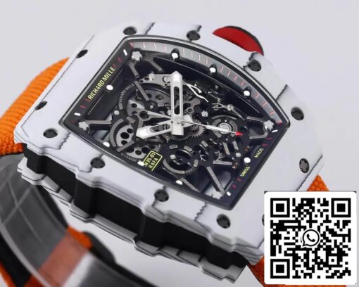 Richard Mille RM35-01 1:1 Best Edition BBR Factory Orange Strap – Bild 2