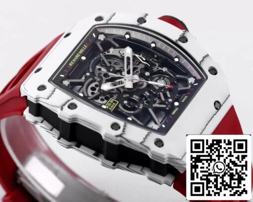 Richard Mille RM35-01 1:1 Best Edition BBR Factory Red Strap – Bild 3