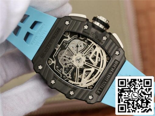 Richard Mille RM11-03 1:1 Best Edition KV Factory Blue Strap - Image 4