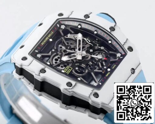 Richard Mille RM35-01 1:1 Best Edition BBR Factory Blue Strap – Bild 2