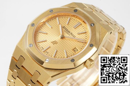 Audemars Piguet Royal Oak 15202BA.OO.1240BA.02 1:1 Best Edition KZ Factory Yellow Gold EU Watch Store