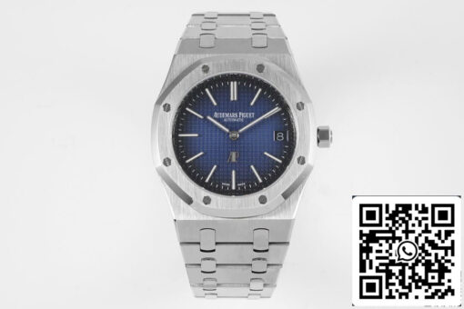 Audemars Piguet Royal Oak 15202IP.OO.1240IP.01 1:1 Best Edition KZ Factory Smoky Blue Dial EU Watch Store