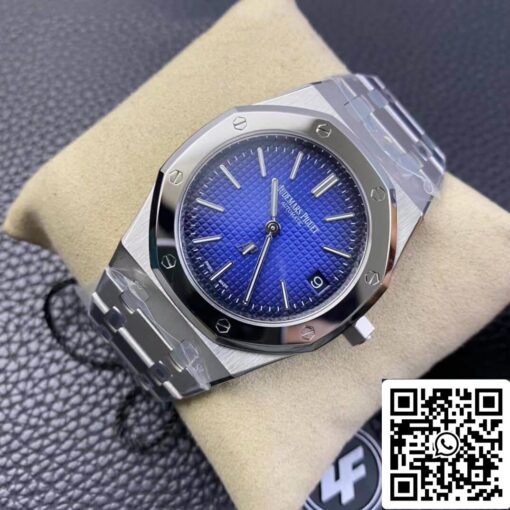 Audemars Piguet Royal Oak 15202IP.OO.1240IP.01 1:1 Best Edition ZF Factory Smoked Blue Dial EU Watch Store