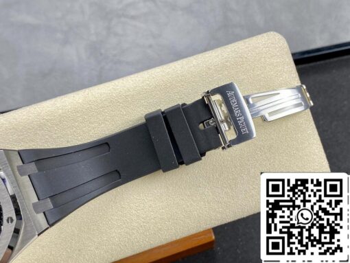 Audemars Piguet Royal Oak 15400 1:1 Best Edition APS Factory Black Rubber Strap EU Watch Store