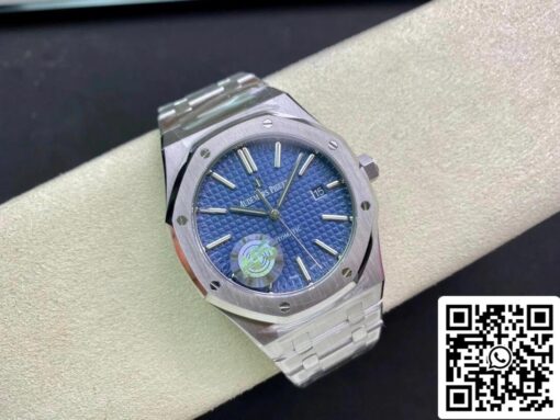 Audemars Piguet Royal Oak 15400ST.OO.1220ST.03 1:1 Best Edition APS Factory Blue Dial EU Watch Store