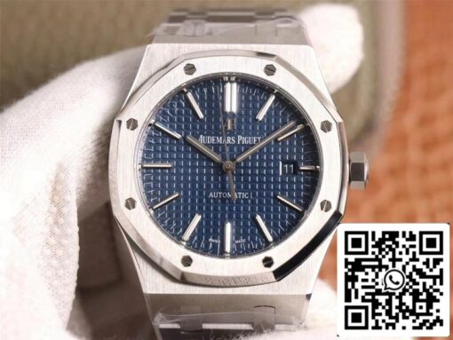 Audemars Piguet Royal Oak 15400ST.OO.1220ST.03 1:1 Best Edition ZF Factory Blue Dial Swiss ETA3120 EU Watch Store