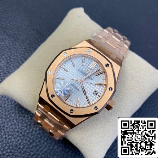 Audemars Piguet Royal Oak 15450OR.OO.1256OR.01 1:1 Best Edition JF Factory Rose Gold EU Watch Store