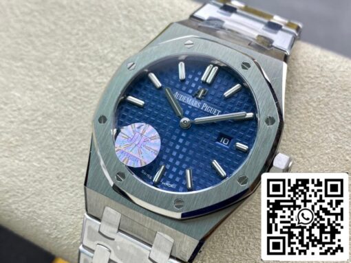 Audemars Piguet Royal Oak 67650ST.OO.1261ST.01 1:1 Best Edition JF Factory Blue Dial Swiss Quartz EU Watch Store