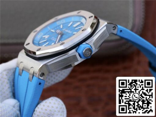 Audemars Piguet Royal Oak Offshore Diver 15710ST.OO.A032CA.01 1:1 Best Edition JF Factory Blue Dial EU Watch Store