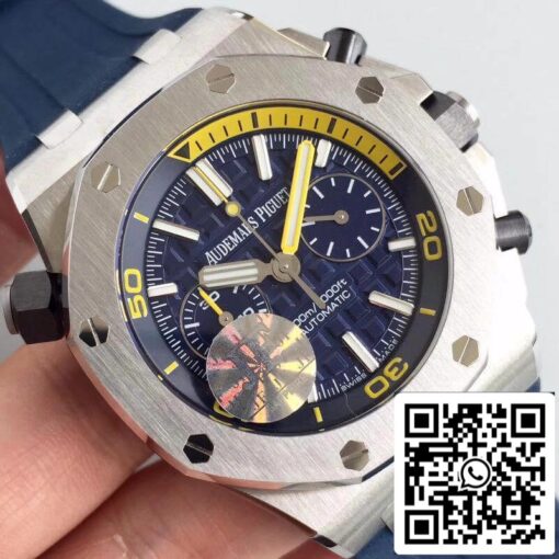 Audemars Piguet Royal Oak Offshore Diver 26703ST.OO.A027CA.01 JF Factory 1:1 Best Edition Swiss ETA3120 Blue Dial EU Watch Store