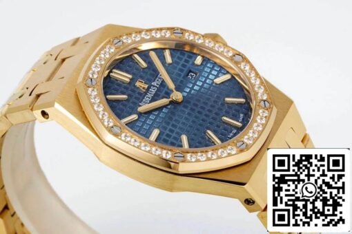 Audemars Piguet Royal Oak Quartz 33MM 67651BA.ZZ.1261BA.02 1:1 Best Edition ZF Factory Blue Dial EU Watch Store