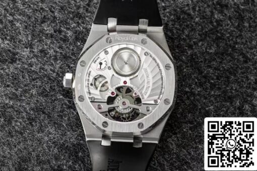 Audemars Piguet Royal Oak Tourbillon 1:1 Best Edition R8 Factory V3 Black Rubber Strap EU Watch Store