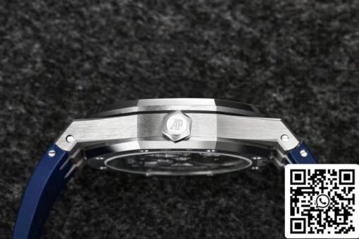 Audemars Piguet Royal Oak Tourbillon 1:1 Best Edition R8 Factory V3 Blue Strap EU Watch Store