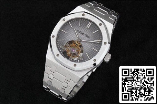 Audemars Piguet Royal Oak Tourbillon 26510PT.OO.1220PT.01 1:1 Best Edition R8 Factory Dark Grey Dial EU Watch Store