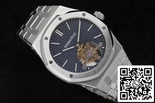 Audemars Piguet Royal Oak Tourbillon 26510ST.OO.1220ST.01 1:1 Best Edition R8 Factory Blue Dial EU Watch Store