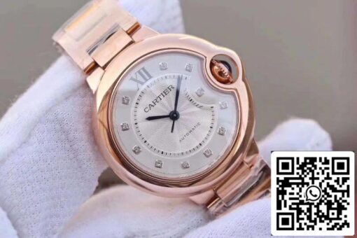 Ballon Bleu De Cartier 33 WE902062 V9 Factory 1:1 Best Edition Swiss ETA2671 US Replica Watch