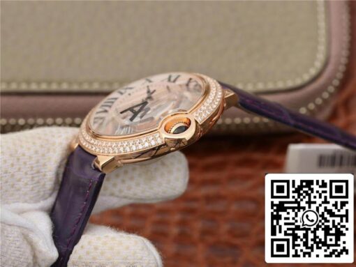 Ballon Bleu De Cartier WE902066 1:1 Best Edition V6 Factory V4 Rose Gold US Replica Watch