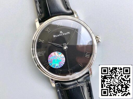 Blancpain Villeret 6551-1127-55B 1:1 Best Edition ZF Factory Black Dial US Replica Watch