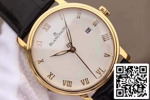 Blancpain Villeret Ultraplate 6651-3642-55 ZF Factory 1:1 Best Edition Swiss ETA1151 US Replica Watch