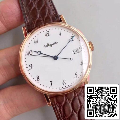 Breguet Classique 5177BR/29/9V6 MKS Factory 1:1 Best Edition Swiss ETA9015 18K Rose Gold US Replica Watch