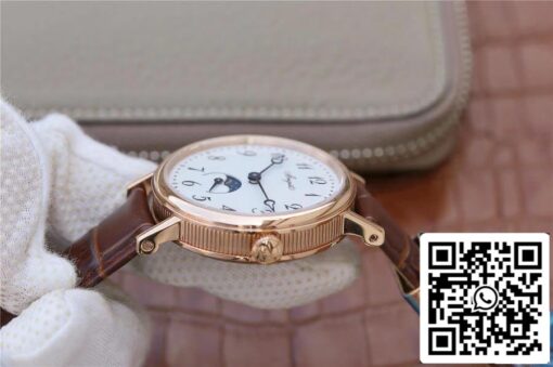 Breguet Classique Moonphase 9087BB 1:1 Best Edition TW Factory Rose Gold US Replica Watch