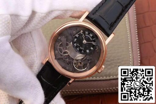 Breguet Tradition 7057BR/G9/9W6 1:1 Best Edition Swiss ETA507 US Replica Watch