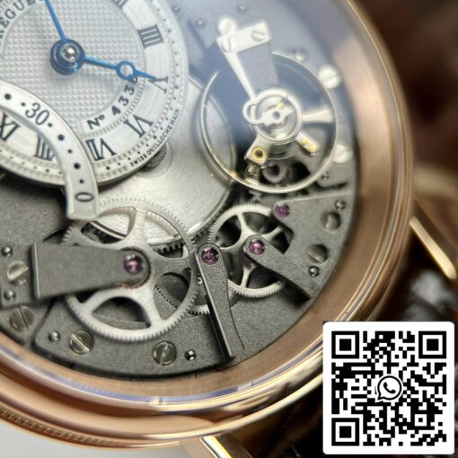 Breguet Tradition 7097BR/G1/9WU 1:1 Best Edition ZF Factory 18k Rose Gold US Replica Watch